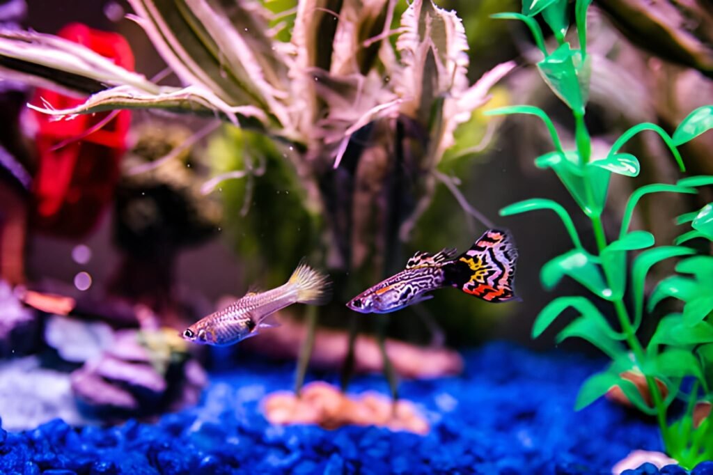 3. guppies